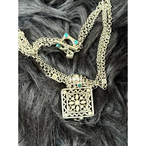 Brighton Carnival Turquoise Toggle Necklace - Picture 5 of 7